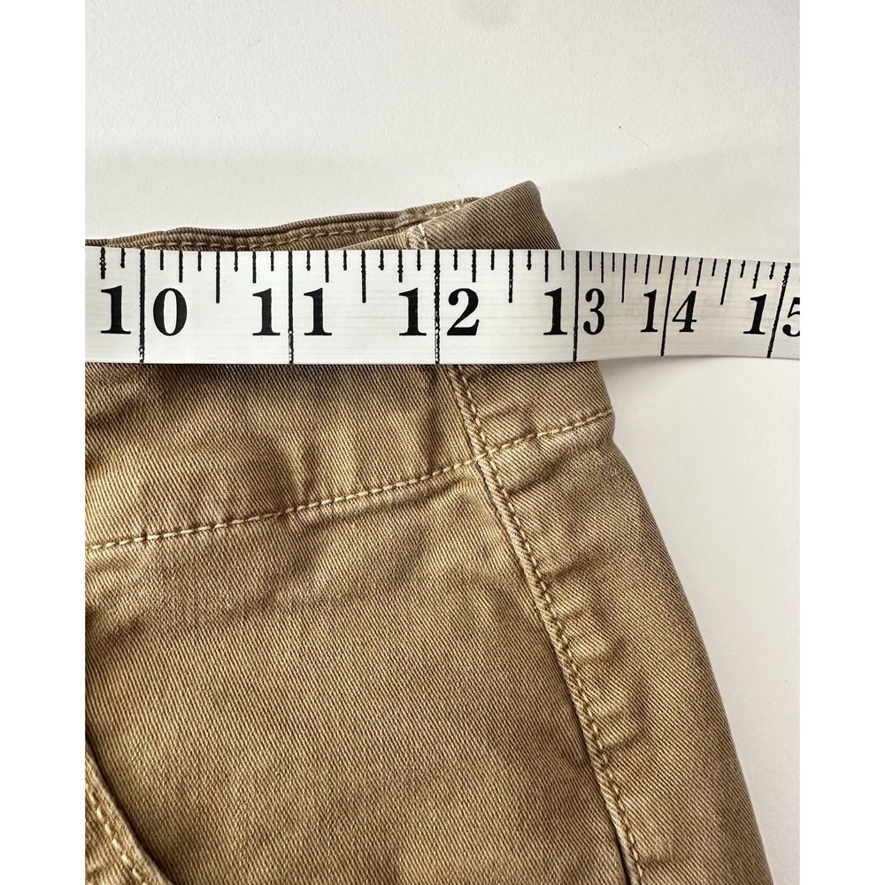 Veronica Beard ARYA Pants Women's Size 25 Straight High Rise Stretch Khaki - Picture 10 of 11